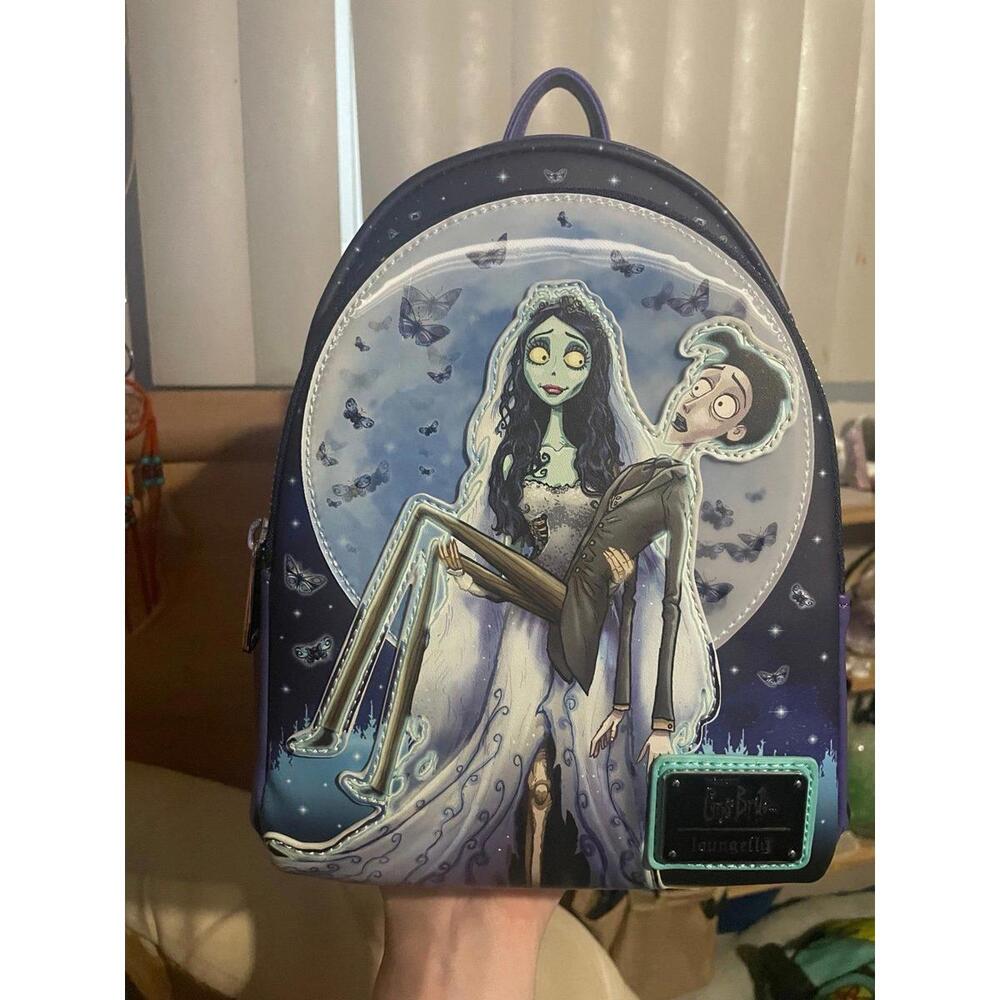 Corpse bride loungefly victor tim burton Halloween mini backpack small purse got